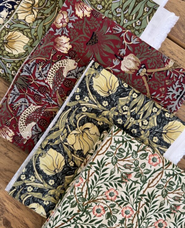 William Morris fabric bundle- cotton fabric, perfect for quilting and crafts bundle 8A