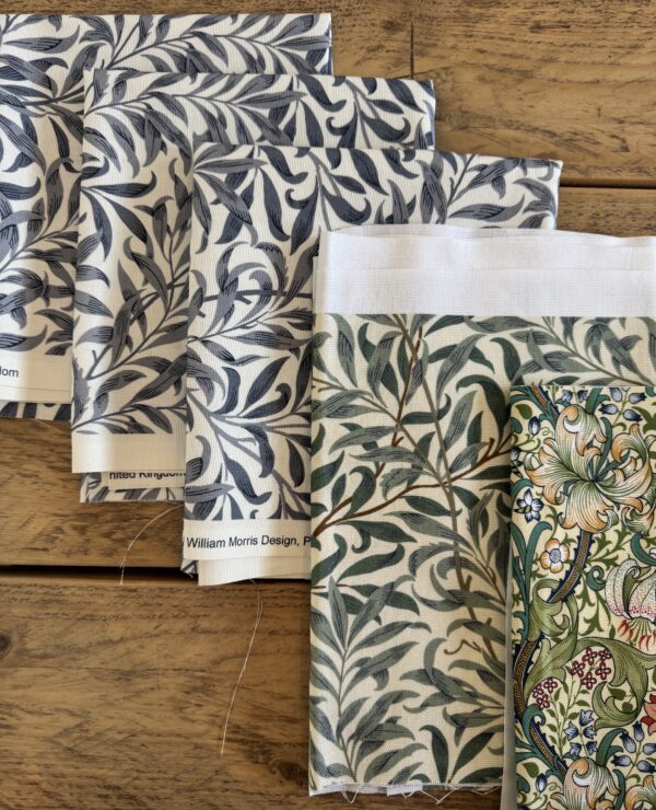 William Morris fabric bundle- heavyweight fabric, perfect for fat quarters and crafts Bundle 8D