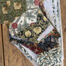 William Morris Patchwork Fabric Bundle – Triangle Pieces bundle F