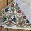 William Morris Patchwork Fabric Bundle – Triangle Pieces bundle D