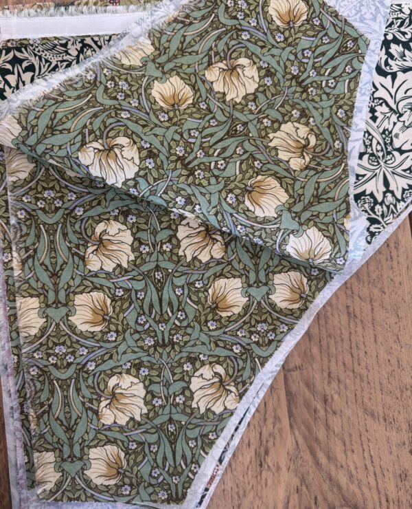 William Morris Patchwork Fabric Bundle – Triangle Pieces bundle B