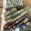 William Morris Patchwork Fabric Bundle – Triangle Pieces bundle A