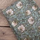 Fabric Remnant 0.5m William Morris Pimpernel Green Heavyweight Cotton Fabric
