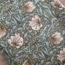 Fabric Remnant 0.5m William Morris Pimpernel Green Heavyweight Cotton Fabric