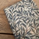 Willow Bough Green Pvc/ Oilcloth Floral Fabric 142 x 53cm Fabric Remnant