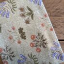 William Morris Lily Pvc/ Oilcloth Floral Fabric 2m Fabric Remnant