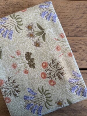 William Morris Lily Pvc/ Oilcloth Floral Fabric 2m Fabric Remnant