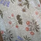 William Morris Lily Pvc/ Oilcloth Floral Fabric 2m Fabric Remnant