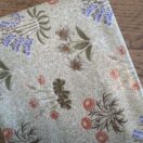 William Morris Lily Pvc/ Oilcloth Floral Fabric 2m Fabric Remnant