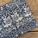 William Morris Brother Rabbit Blue Makeup Bag
