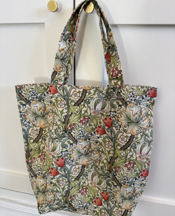 William Morris Golden Lily Medium Cotton Tote Bag