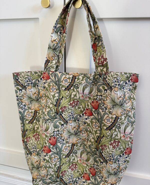 William Morris Golden Lily Medium Cotton Tote Bag