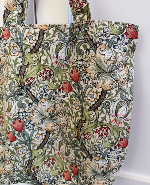 William Morris Golden Lily Medium Cotton Tote Bag