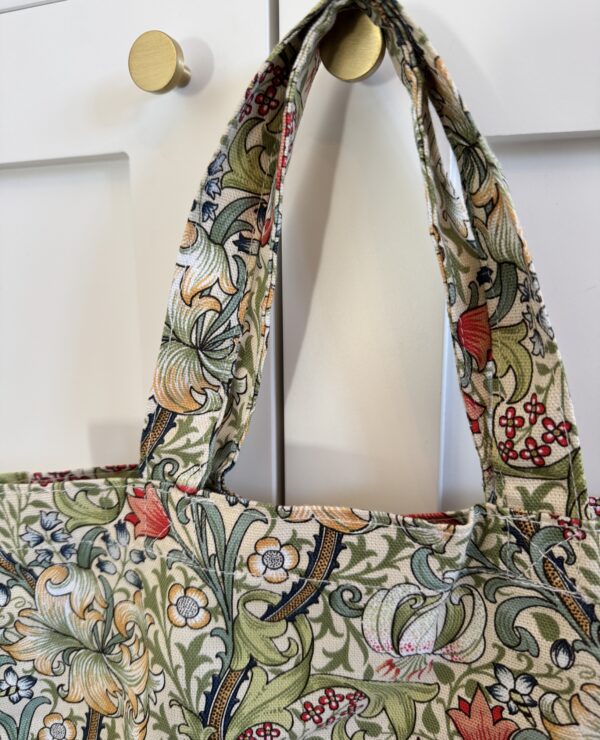 William Morris Golden Lily Medium Cotton Tote Bag