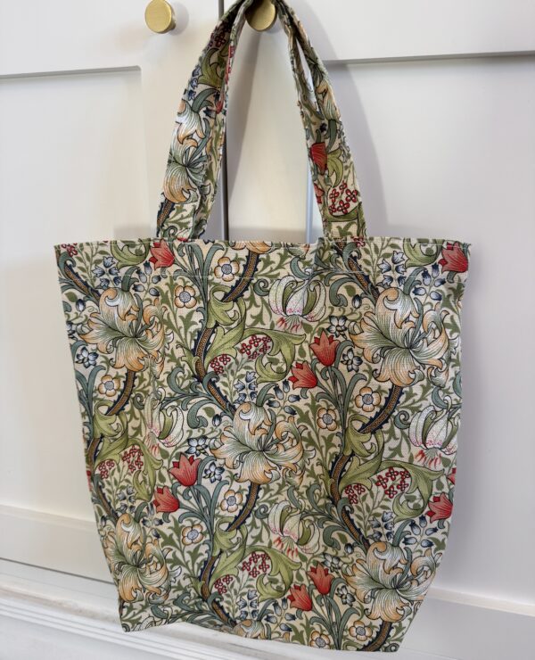 William Morris Golden Lily Medium Cotton Tote Bag